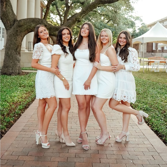 ShowPo Sharmiel Removable Straps Mini Dress in Ivory - Picture 10 of 10